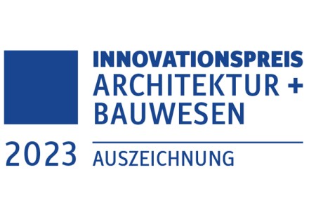 Logo des Innovationspreises Architektur+Bauwesen