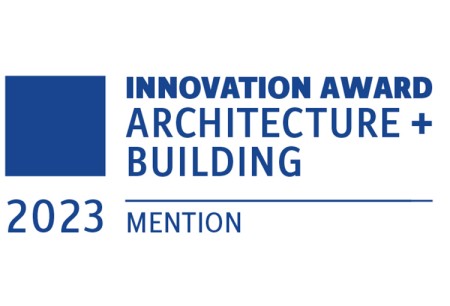 Logo ceny za inovace v oblasti architektury a stavebnictví