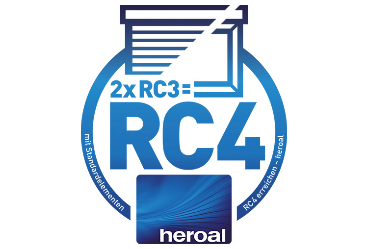 Certification RC4 pour les volets roulants de sécurité