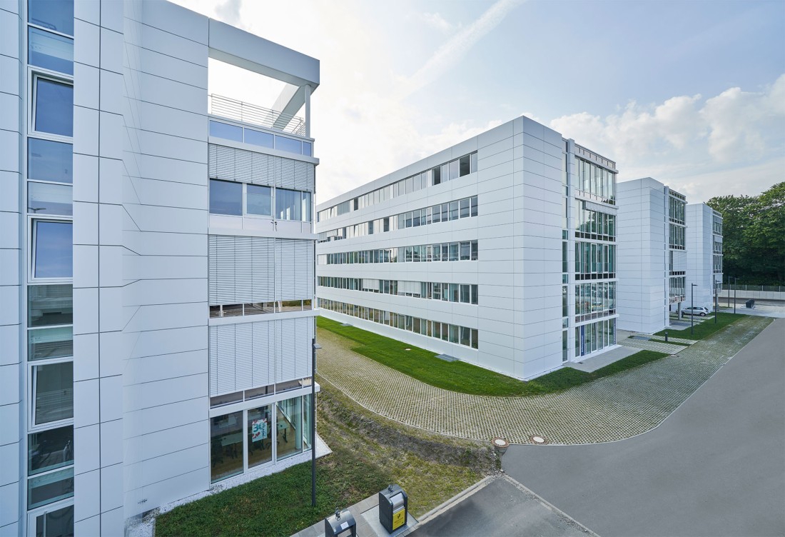 Business Quartier Westend-Carré Außenansicht Dassade