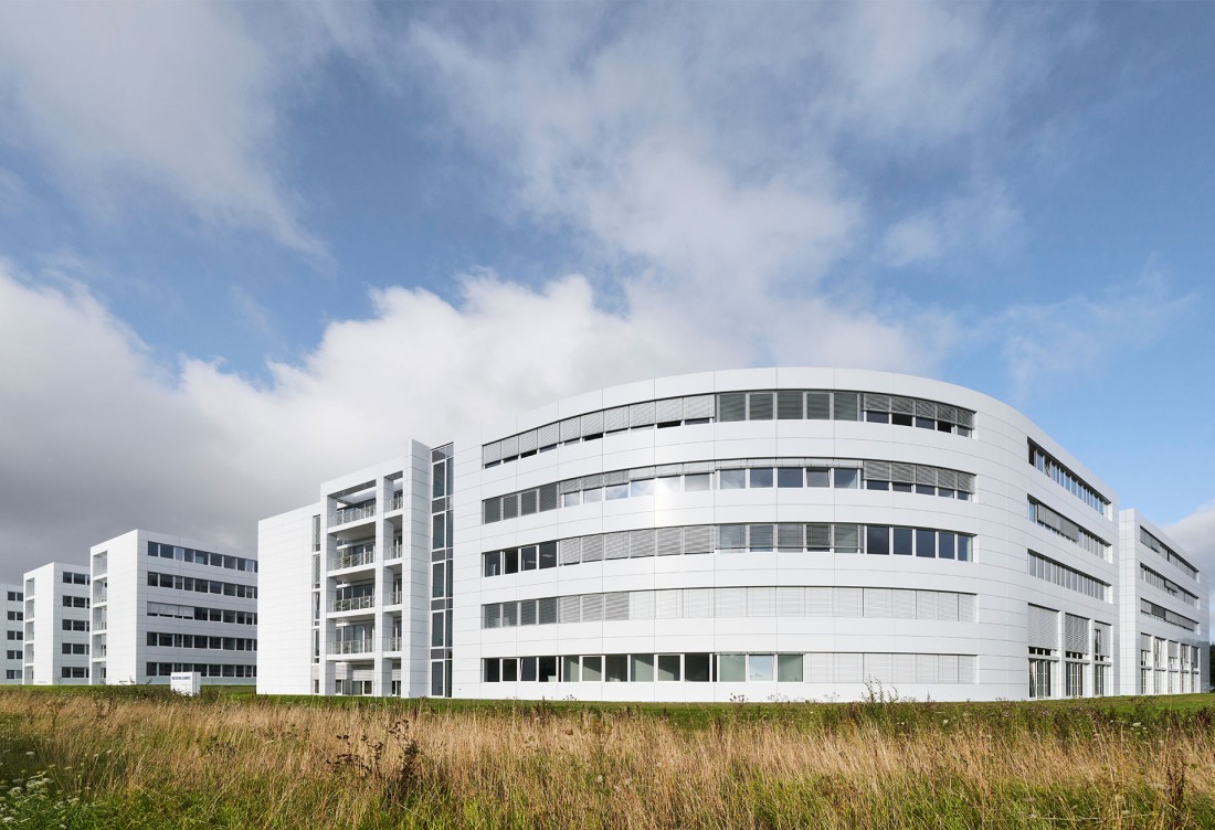 Business Quartier Westend-Carré Panoramaansicht