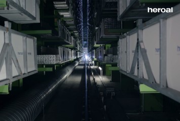 Magazzino a scaffali alti heroal