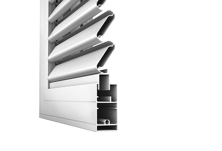 Louvre systems, sliding shutters