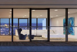 Passivhausfenster-Fenster nach Mass-Fensterfront