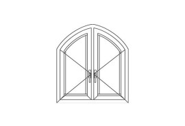 Fenster-nach-Mass-heroal-stichbogenfenster