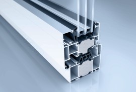 Aluminium Fenster-Fensterschnitt W 72 CL