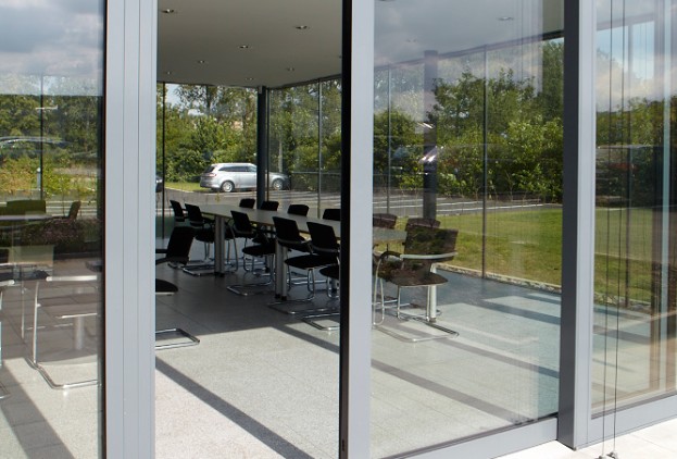 Portes coulissantes - Terrasses - Portes coulissantes - Portes - Anthracite - Bureau