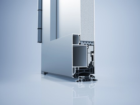 Het nieuwe heroal D 72 PF EM vleugelprofiel volgt de bewezen systeemlogica van het heroal D 72 deursysteem en onderscheidt zich door een eenvoudige en efficiënte verwerking. © heroal 