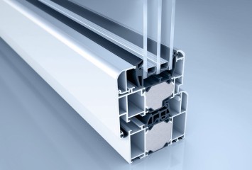 Aluminium Fenster-Fensterschnitt W 72 RL